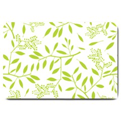 Leaves Pattern Seamless Large Doormat 