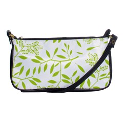 Leaves Pattern Seamless Shoulder Clutch Bags