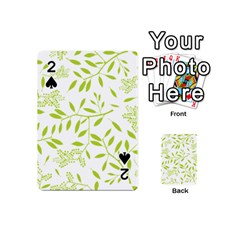 Leaves Pattern Seamless Playing Cards 54 (mini) 