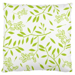 Leaves Pattern Seamless Large Cushion Case (two Sides) by Simbadda