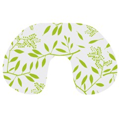 Leaves Pattern Seamless Travel Neck Pillows