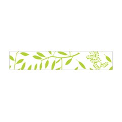 Leaves Pattern Seamless Flano Scarf (mini)