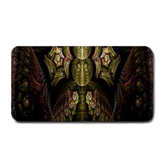 Fractal Abstract Patterns Gold Medium Bar Mats