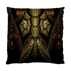 Fractal Abstract Patterns Gold Standard Cushion Case (one Side)