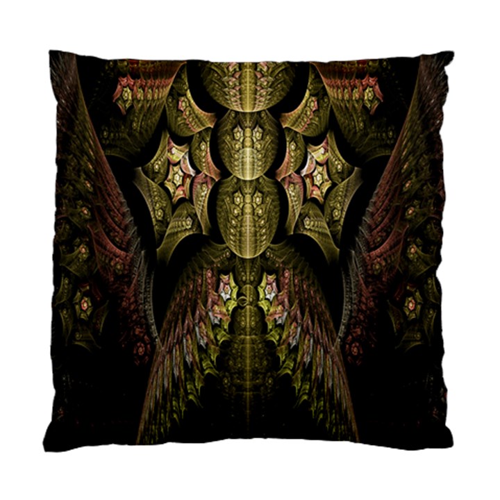 Fractal Abstract Patterns Gold Standard Cushion Case (Two Sides)