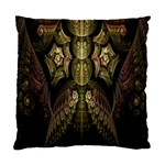 Fractal Abstract Patterns Gold Standard Cushion Case (Two Sides) Back