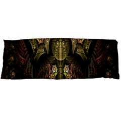 Fractal Abstract Patterns Gold Body Pillow Case Dakimakura (two Sides)