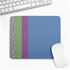 Fine Line Pattern Background Vector Large Mousepads by Simbadda