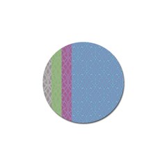 Fine Line Pattern Background Vector Golf Ball Marker