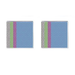 Fine Line Pattern Background Vector Cufflinks (square) by Simbadda