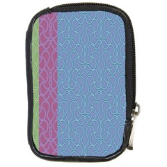 Fine Line Pattern Background Vector Compact Camera Cases