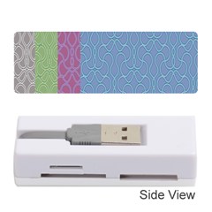 Fine Line Pattern Background Vector Memory Card Reader (stick) 