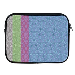 Fine Line Pattern Background Vector Apple Ipad 2/3/4 Zipper Cases by Simbadda