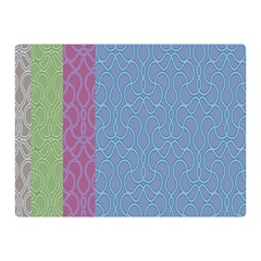 Fine Line Pattern Background Vector Double Sided Flano Blanket (mini) 