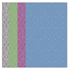 Fine Line Pattern Background Vector Large Satin Scarf (square)