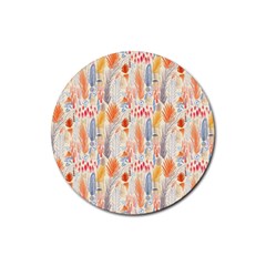 Repeating Pattern How To Rubber Coaster (round) 