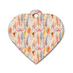 Repeating Pattern How To Dog Tag Heart (one Side)