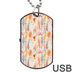 Repeating Pattern How To Dog Tag Usb Flash (one Side)