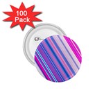 Line Obliquely Pink 1.75  Buttons (100 pack)  Front