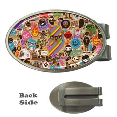 Background Images Colorful Bright Money Clips (oval) 