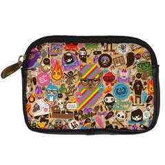 Background Images Colorful Bright Digital Camera Cases