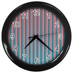 Hald Simulate Tritanope Color Vision With Color Lookup Tables Wall Clocks (Black) Front