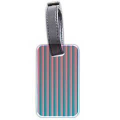 Hald Simulate Tritanope Color Vision With Color Lookup Tables Luggage Tags (two Sides)