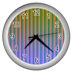 Hald Identity Wall Clocks (silver) 