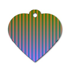 Hald Identity Dog Tag Heart (two Sides)