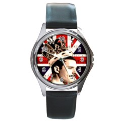 Freddie Mercury Round Metal Watch by Valentinaart