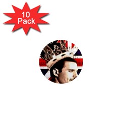 Freddie Mercury 1  Mini Magnet (10 Pack)  by Valentinaart