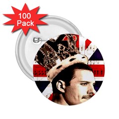 Freddie Mercury 2 25  Buttons (100 Pack)  by Valentinaart