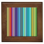 Color Stripes Framed Tiles Front