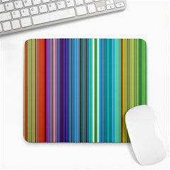 Color Stripes Large Mousepads