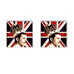 Freddie Mercury Cufflinks (square) by Valentinaart