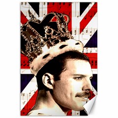 Freddie Mercury Canvas 20  X 30   by Valentinaart