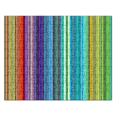 Color Stripes Rectangular Jigsaw Puzzl by Simbadda