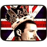 Freddie Mercury Double Sided Fleece Blanket (Mini)  35 x27  Blanket Front