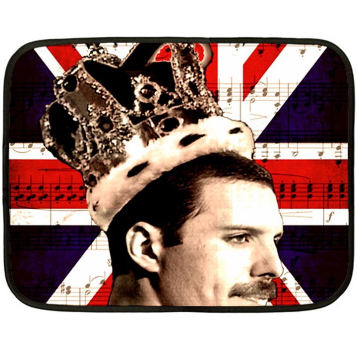 Freddie Mercury Double Sided Fleece Blanket (Mini) 