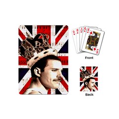 Freddie Mercury Playing Cards (mini)  by Valentinaart