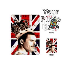 Freddie Mercury Playing Cards 54 (mini)  by Valentinaart