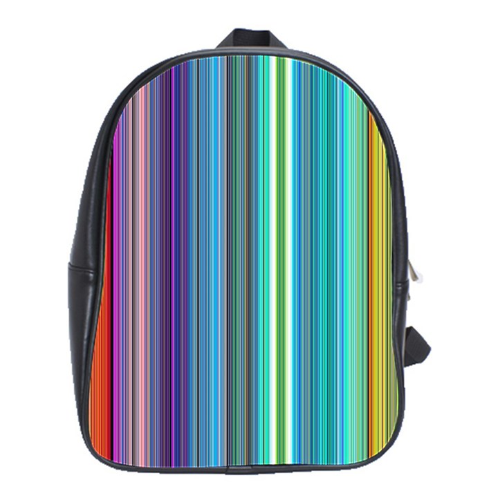 Color Stripes School Bags(Large) 