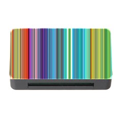 Color Stripes Memory Card Reader with CF