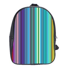 Color Stripes School Bags (XL) 