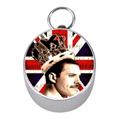 Freddie Mercury Mini Silver Compasses by Valentinaart