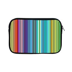 Color Stripes Apple Ipad Mini Zipper Cases by Simbadda