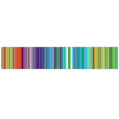 Color Stripes Flano Scarf (Large)