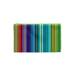 Color Stripes Cosmetic Bag (XS)