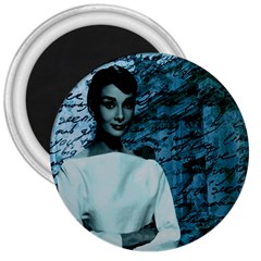 Audrey Hepburn 3  Magnets