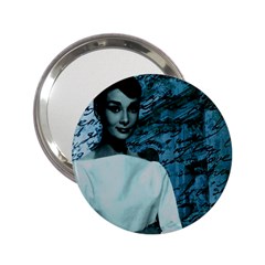 Audrey Hepburn 2 25  Handbag Mirrors by Valentinaart